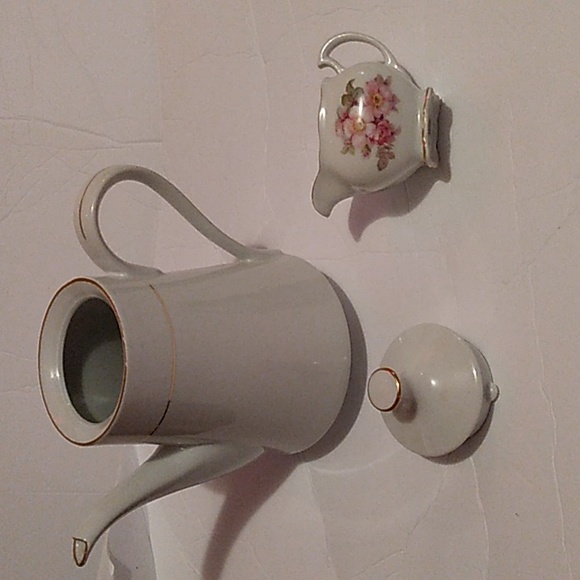 New Fairfield fine china porcelain teapot. #FREE Germany creamer - Picture 3 of 8